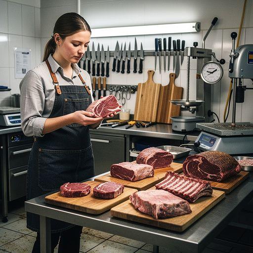Anna MГјller - Lehrerin fГјr Fleischzubereitung